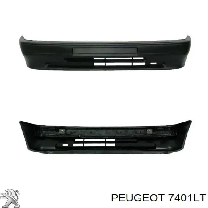 Paragolpes PG4241001 Prasco
