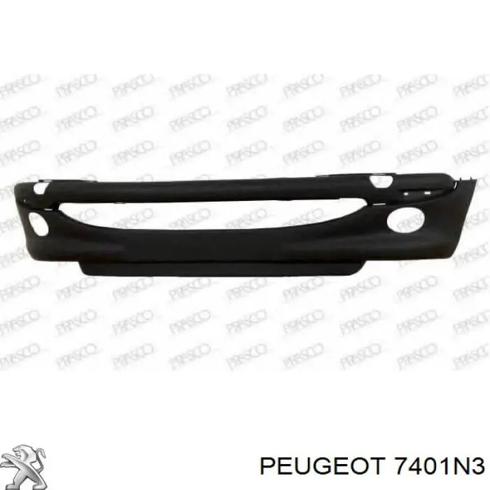 7401N3 Peugeot/Citroen Paragolpes delantero