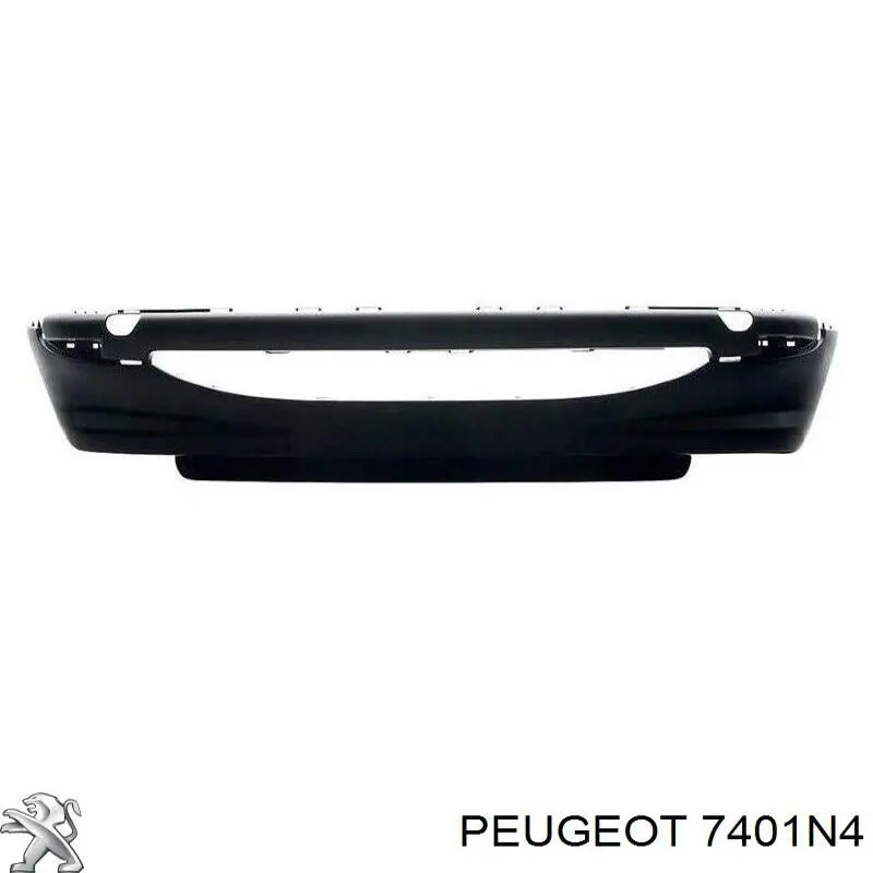Parachoques delantero para Peugeot 206 (2D)