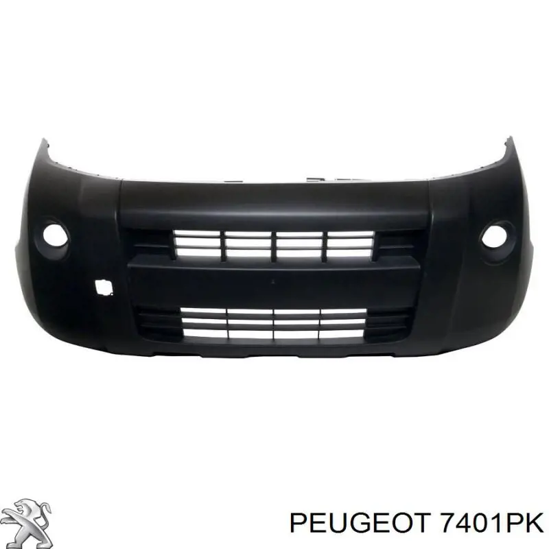 7401PK Peugeot/Citroen paragolpes delantero