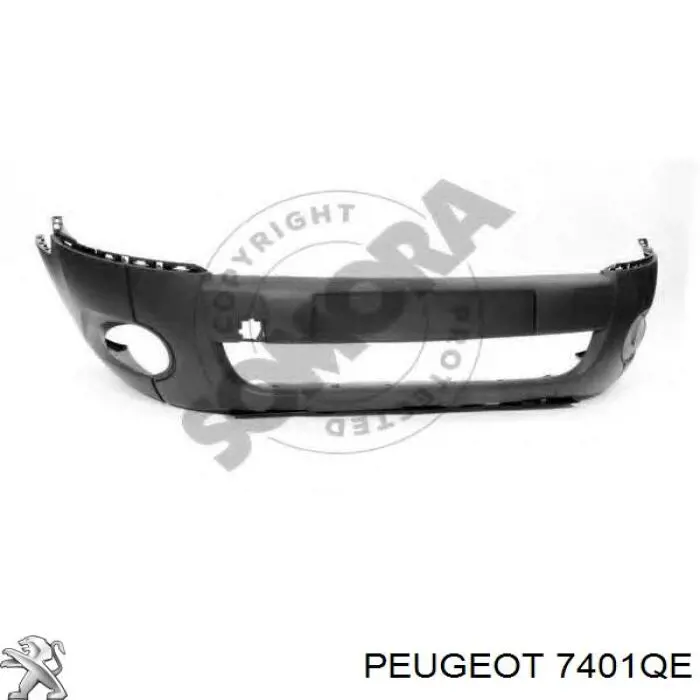 Parachoques delantero Peugeot/Citroen 7401QE precio, desde 193,22 EUR