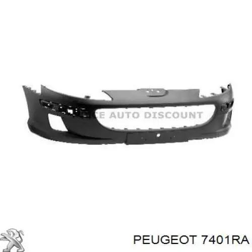 7401RA Peugeot/Citroen paragolpes delantero