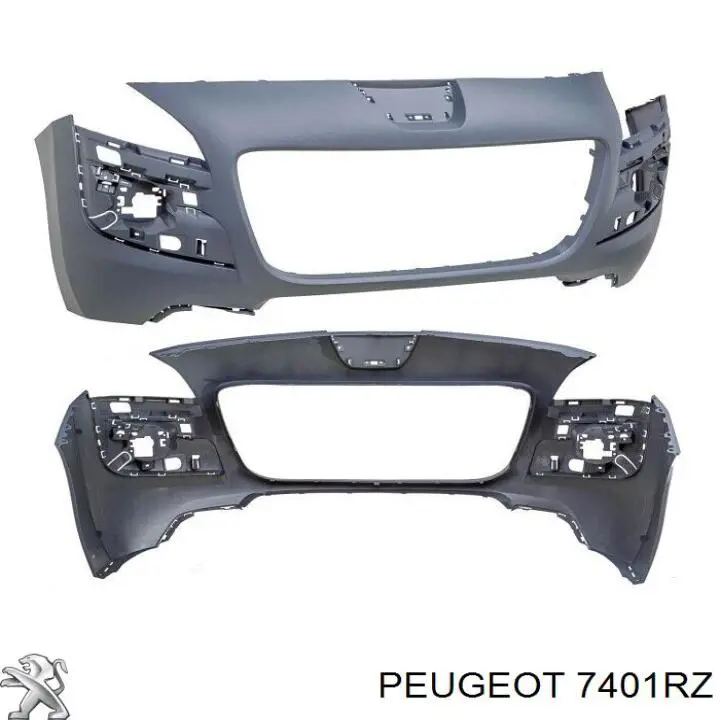 Parachoques delantero Peugeot/Citroen 7401RZ precio, desde 222,37 EUR