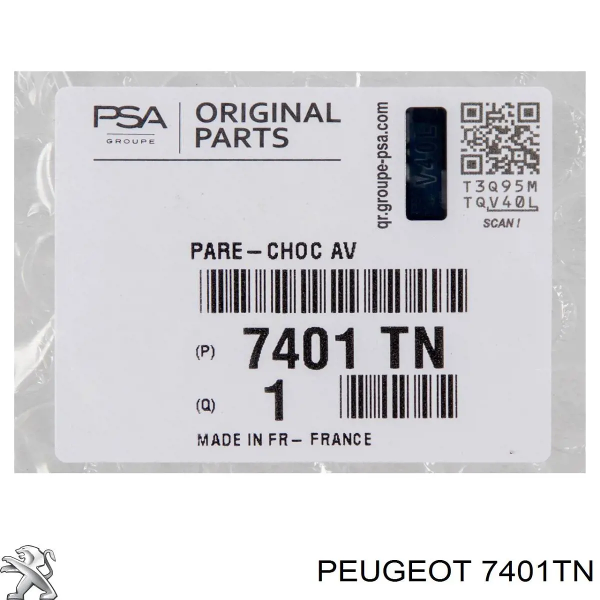 Comprar 7401TN Peugeot/Citroen Defensa delantera