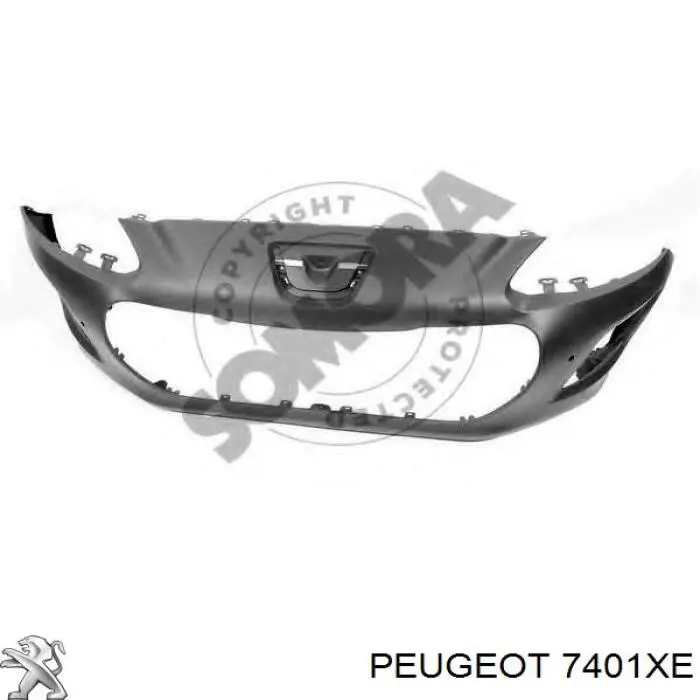 7401XE Peugeot/Citroen Paragolpes delantero