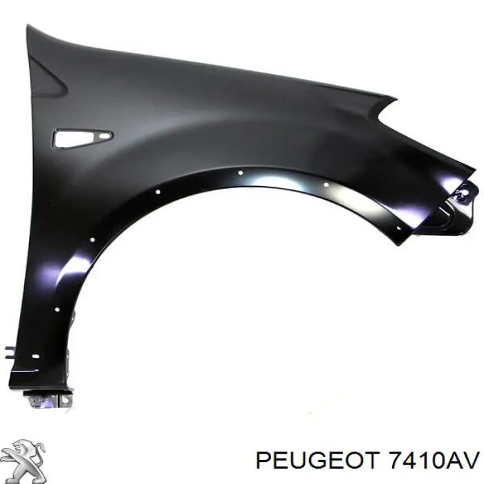 7410AV Peugeot/Citroen parachoques trasero