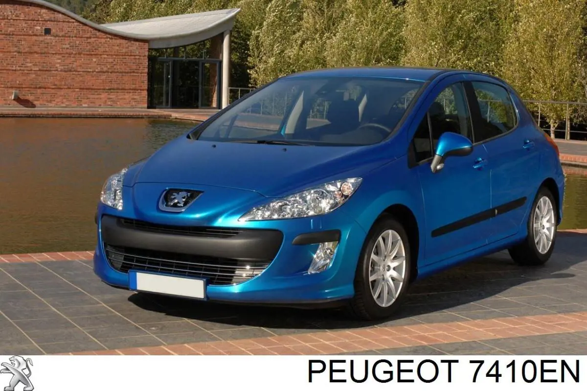 Parachoques trasero 7410EN Peugeot/Citroen
