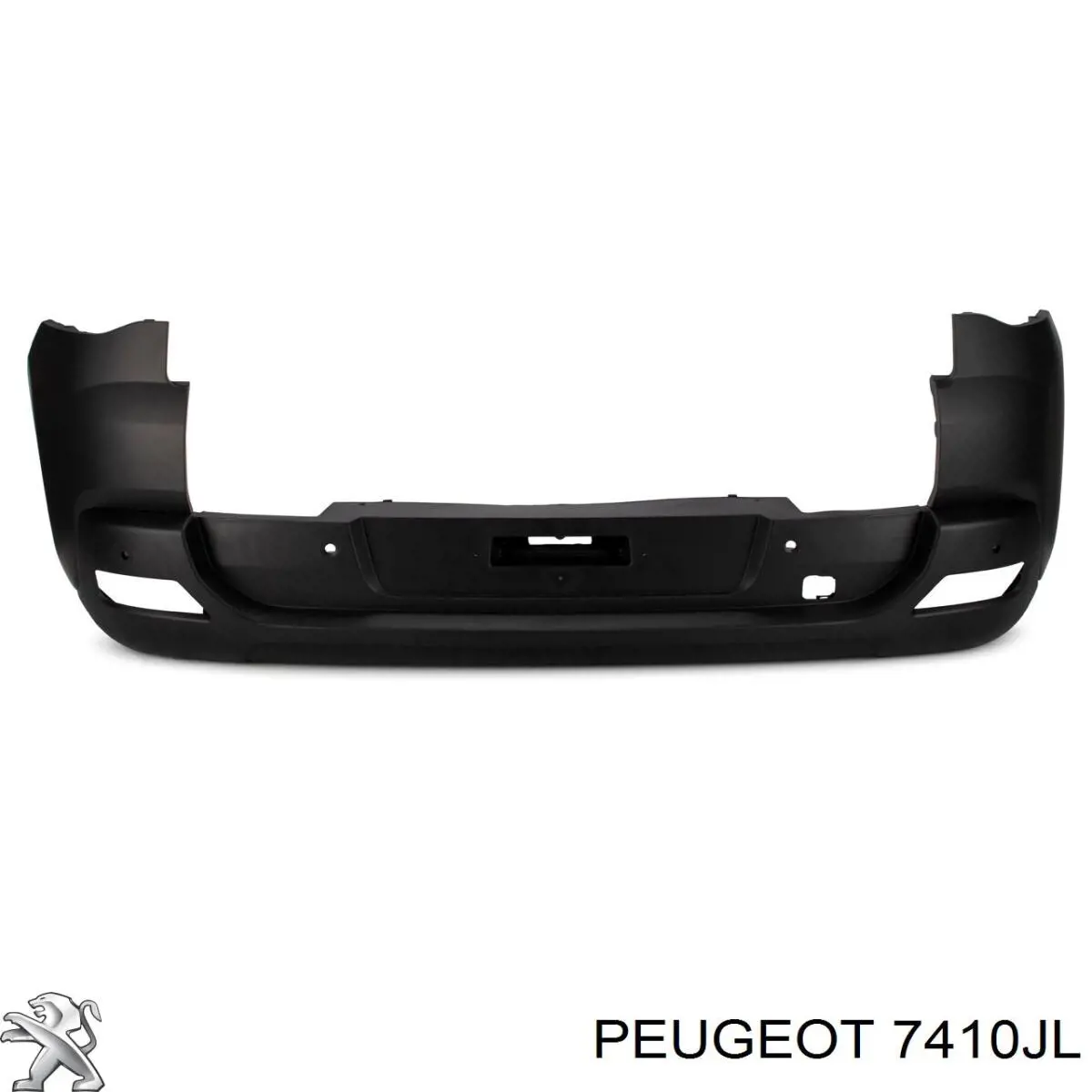 Paragolpes trasero Peugeot 3008 
