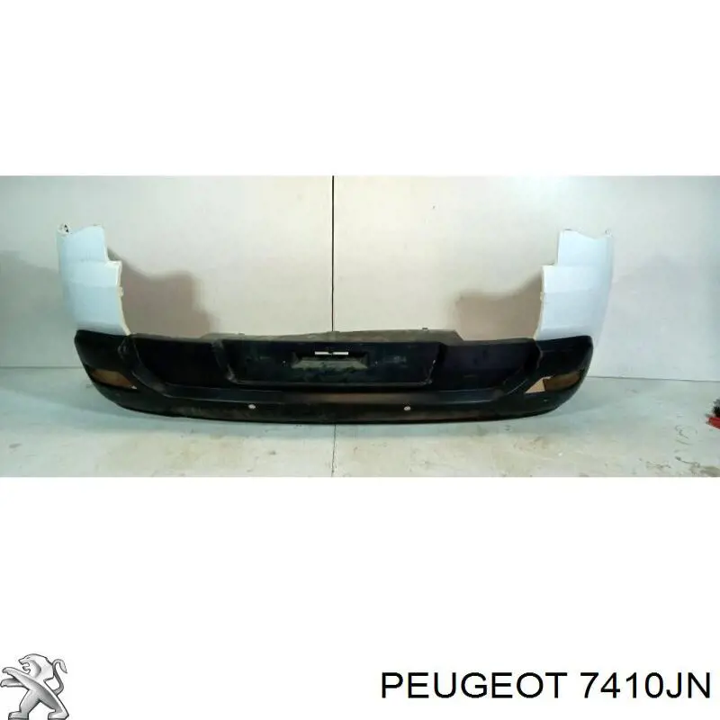 7410JN Peugeot/Citroen parachoques trasero