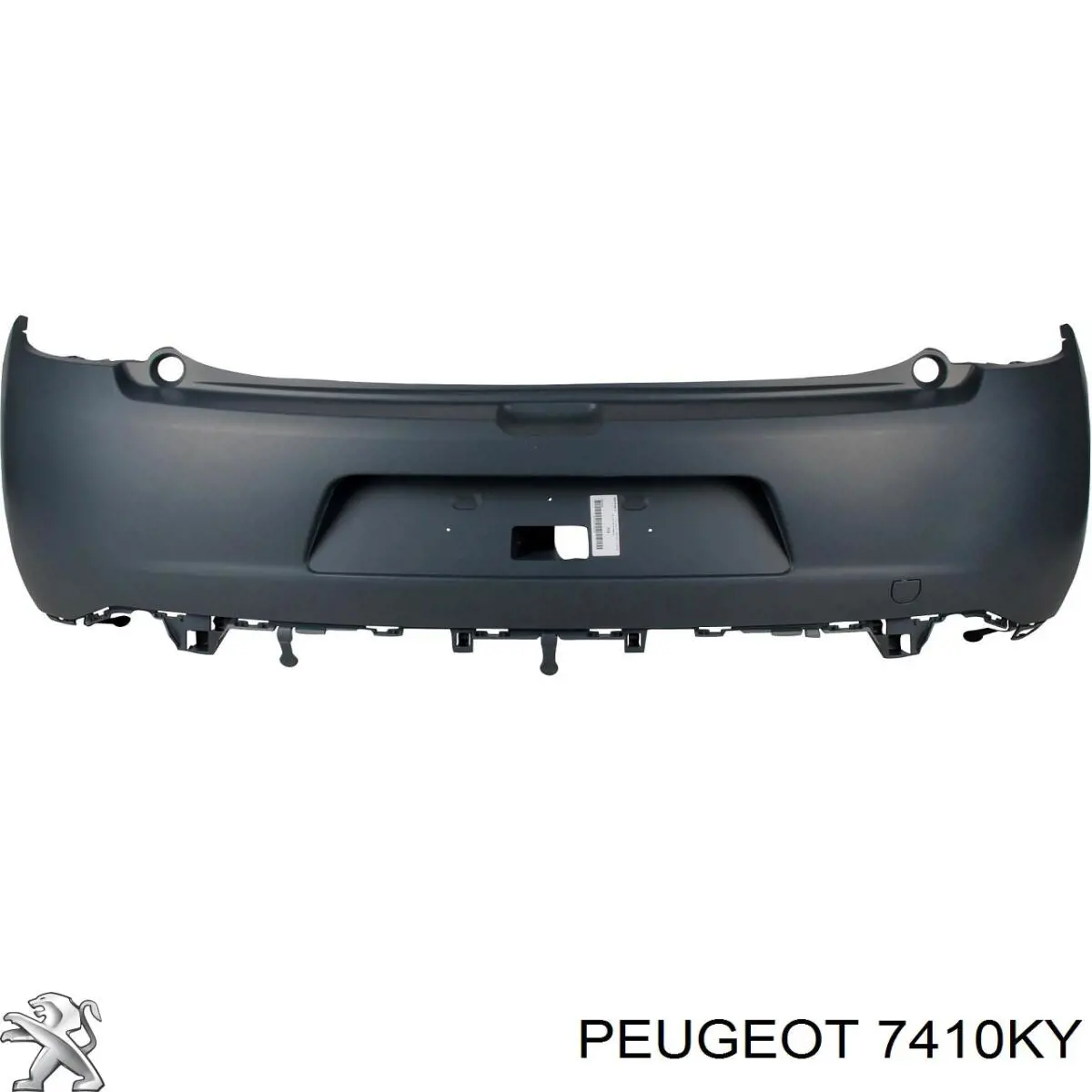 7410KY Peugeot/Citroen parachoques trasero