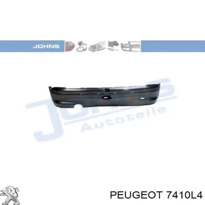 7410L4 Peugeot/Citroen parachoques trasero