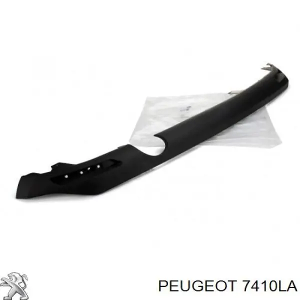 Alerón del parachoques trasero 7410LA Peugeot/Citroen