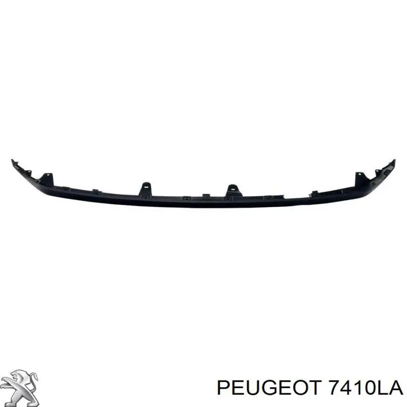 7410LA Peugeot/Citroen Alerón del parachoques trasero