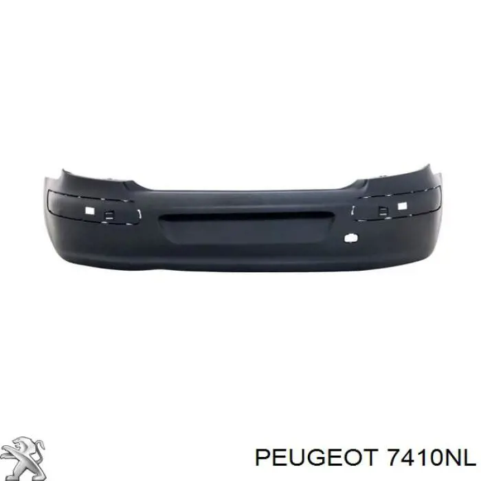 1613360480 Peugeot/Citroen parachoques trasero