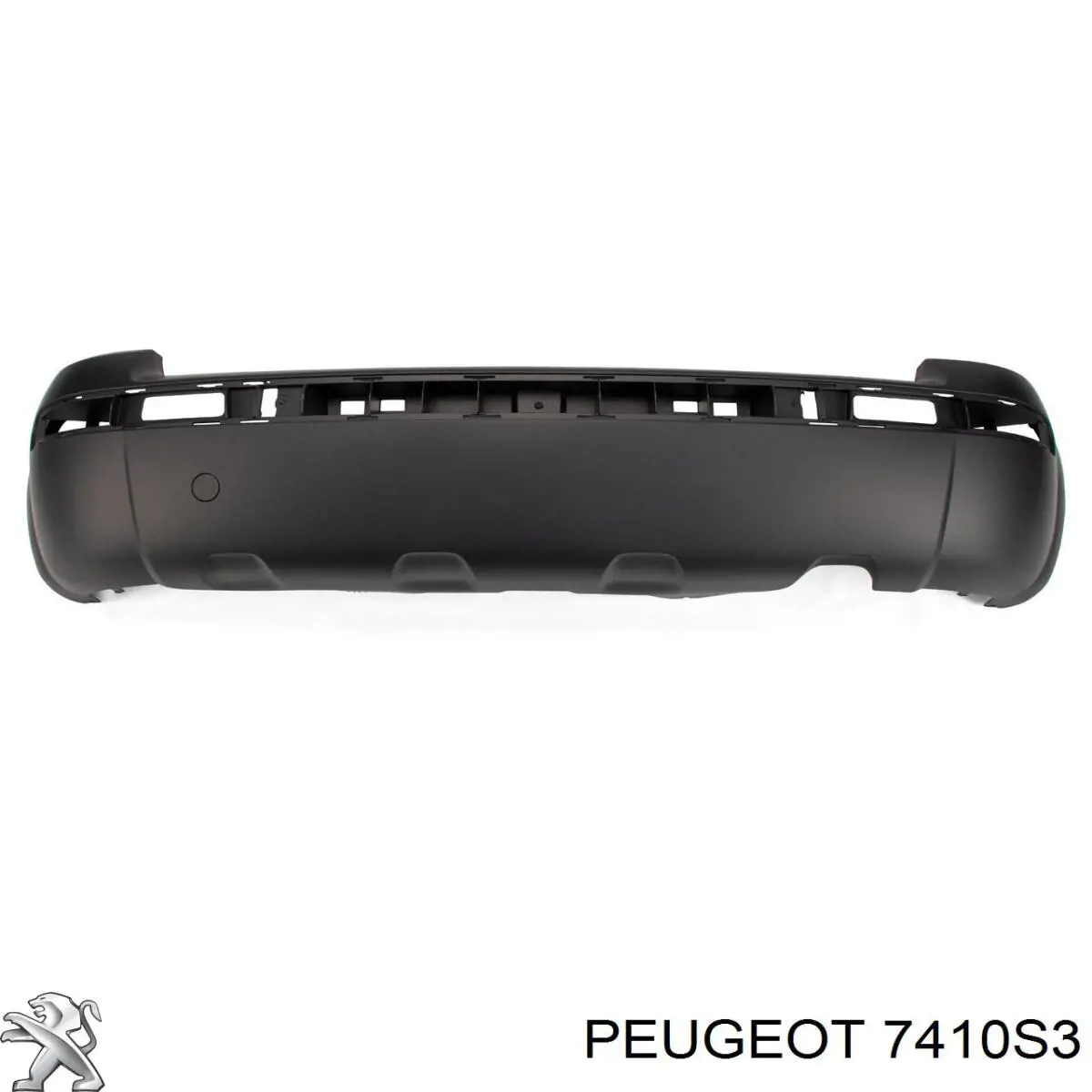 7410S3 Peugeot/Citroen parachoques trasero