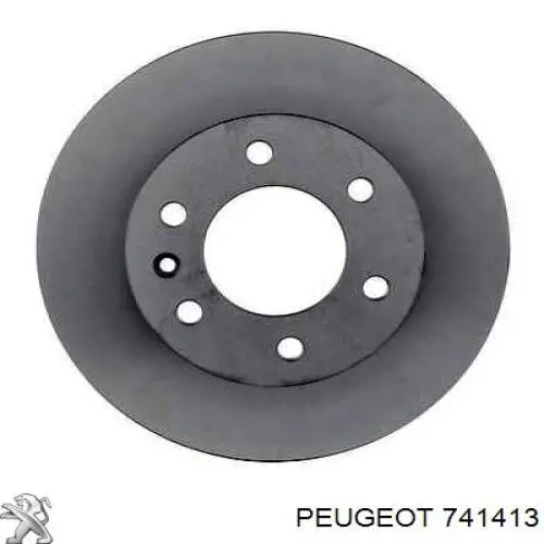 741413 Peugeot/Citroen Refuerzo parachoque delantero