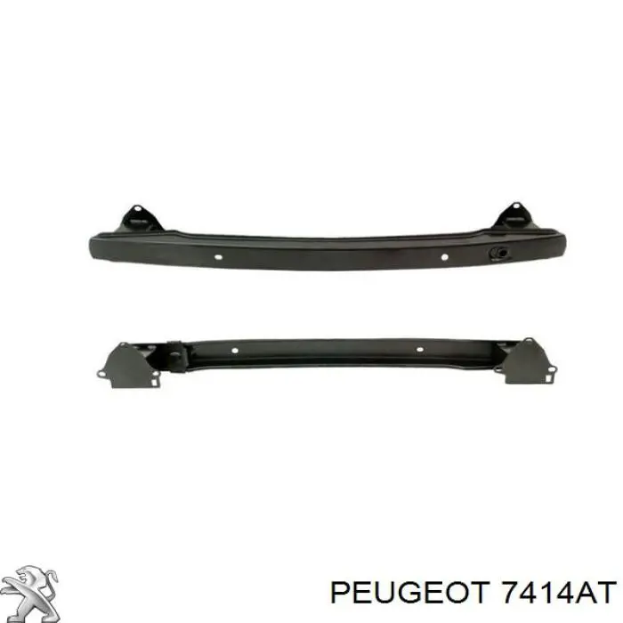 Comprar 7414AT Peugeot/Citroen Refuerzo parachoques trasero