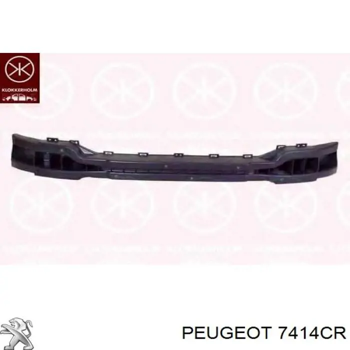 Refuerzo paragolpes delantero para Peugeot Partner (5F)