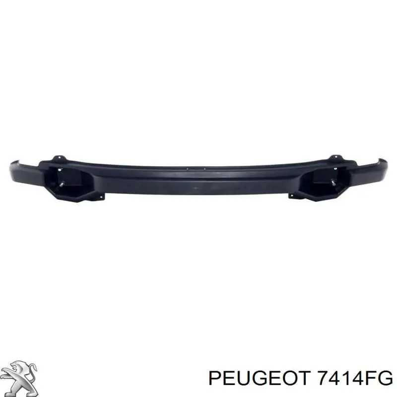 7414FG Peugeot/Citroen refuerzo parachoque delantero