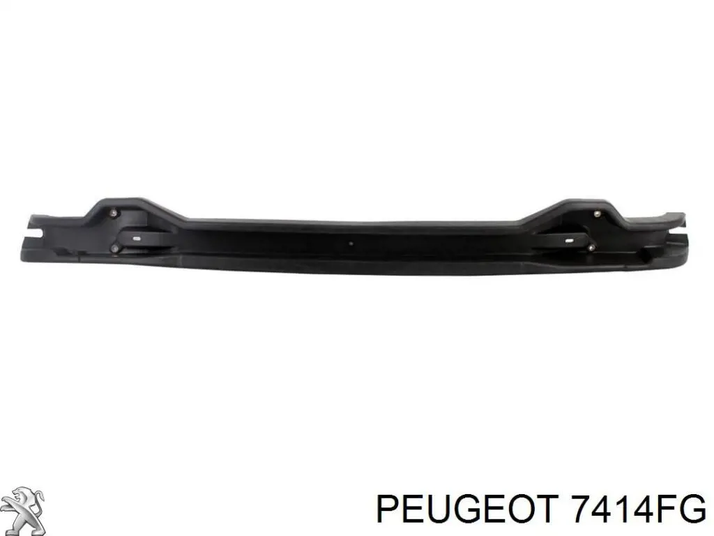 Refuerzo parachoque delantero 7414FG Peugeot/Citroen