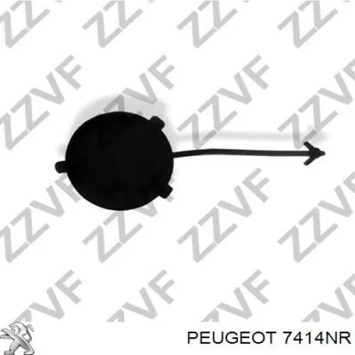Tapa cubre gancho de remolque para parachoques delantera Peugeot/Citroen 7414NR precio, desde 6,74 EUR