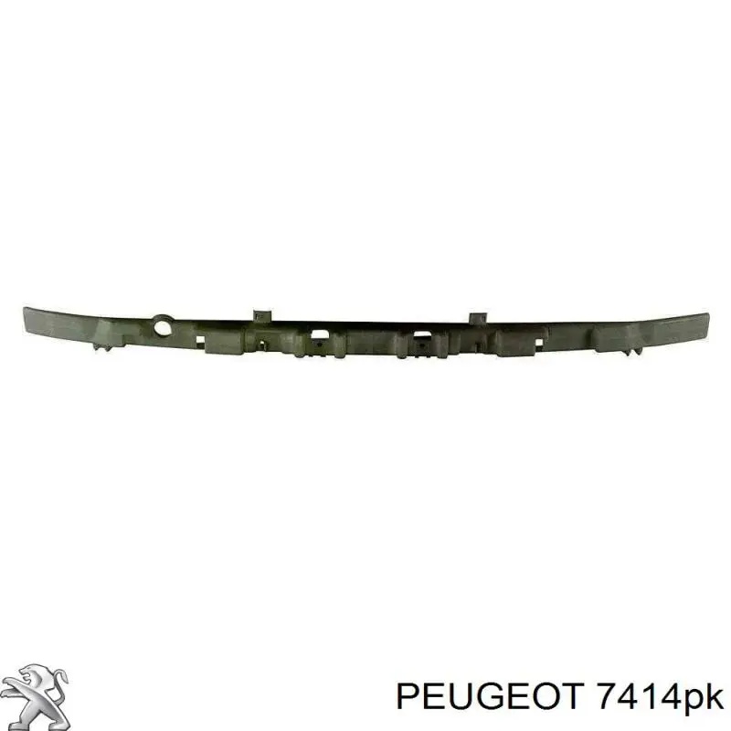 7414PK Peugeot/Citroen absorbente parachoques delantero
