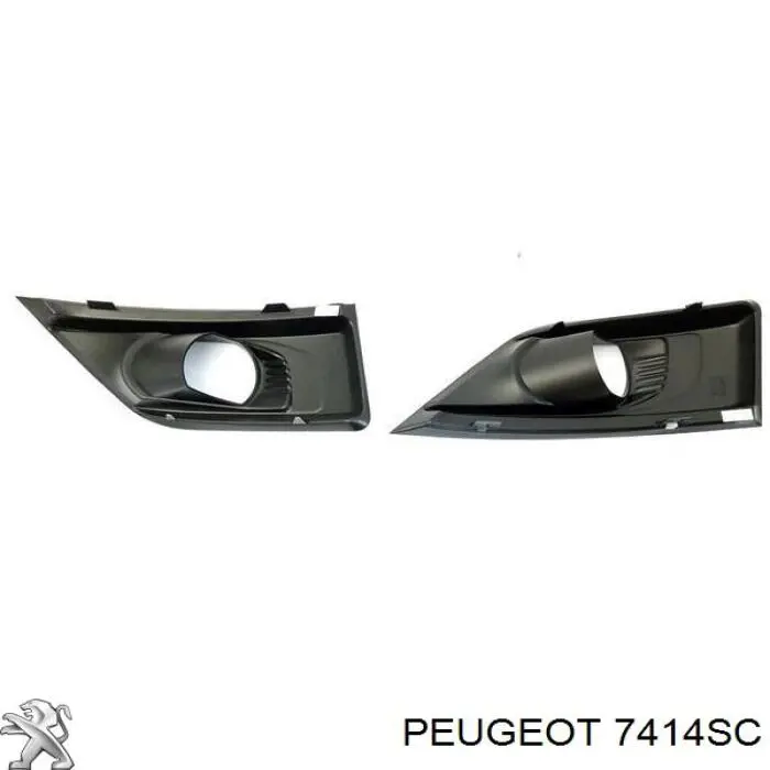 Rejilla del parachoques delantero Peugeot/Citroen 7414SC precio, desde 87,47 EUR