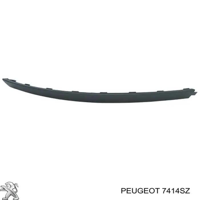 Comprar 7414SZ Peugeot/Citroen Alerón paragolpes delantero