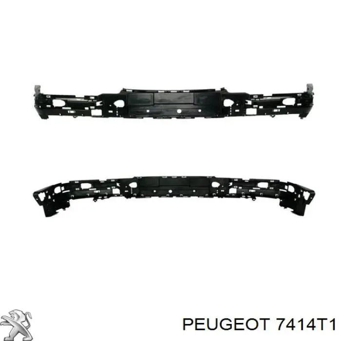 Comprar 7414T1 Peugeot/Citroen Refuerzo parachoque delantero