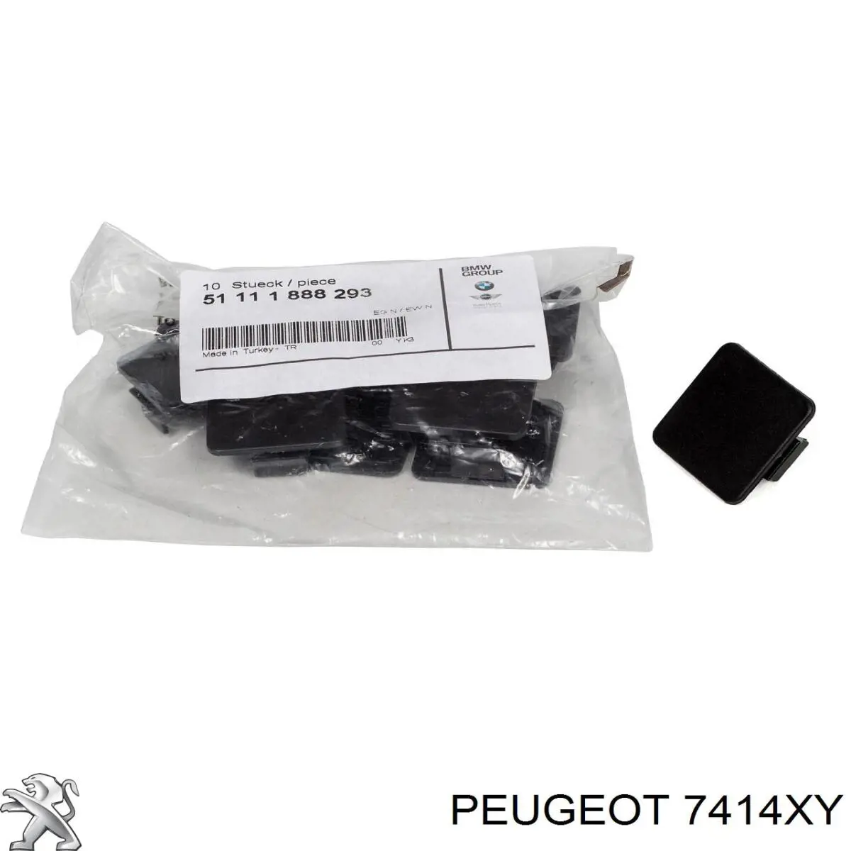 Absorbedor del parachoques delantero Peugeot/Citroen 7414XY precio, desde 85,22 EUR