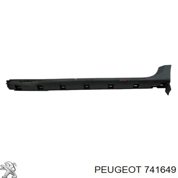 Soporte para montaje de luz antiniebla izquierda + derecha para Peugeot Partner (5F)