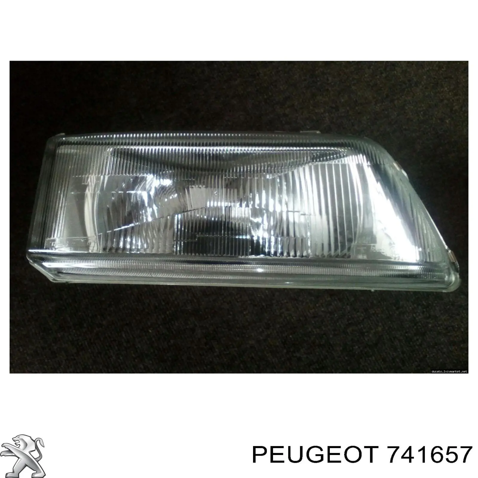 741657 Peugeot/Citroen soporte de parachoques delantero