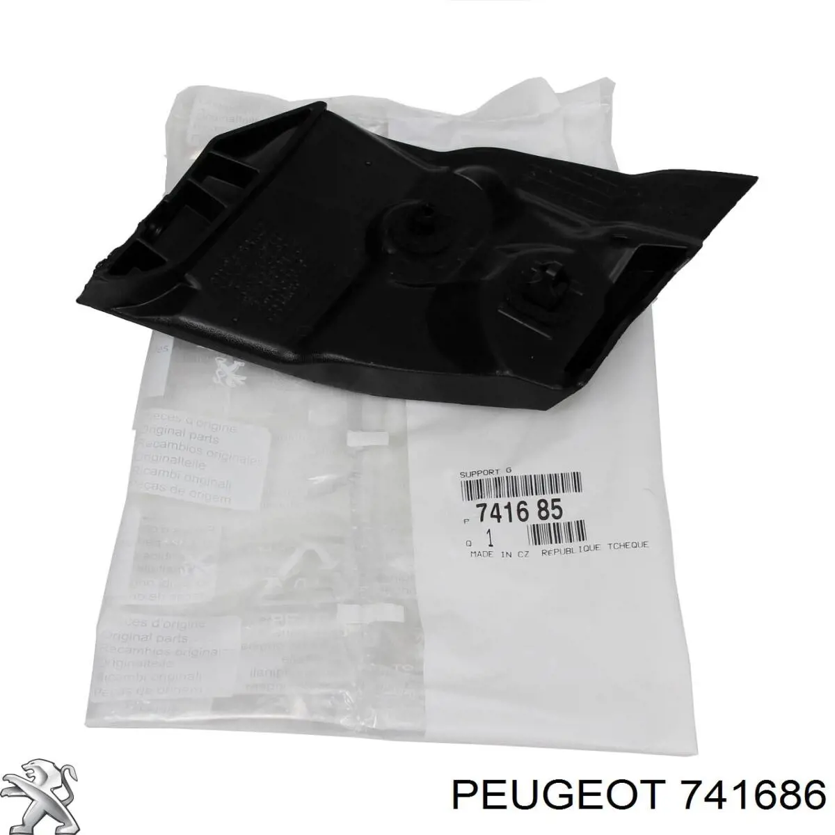 Soporte del parachoques trasero derecho Peugeot/Citroen 741686 precio, desde 15,14 EUR