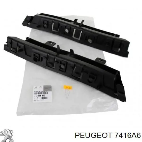 Kit de soportes/fijaciones del parachoques delantero Peugeot/Citroen 7416A6 precio, desde 57,27 EUR