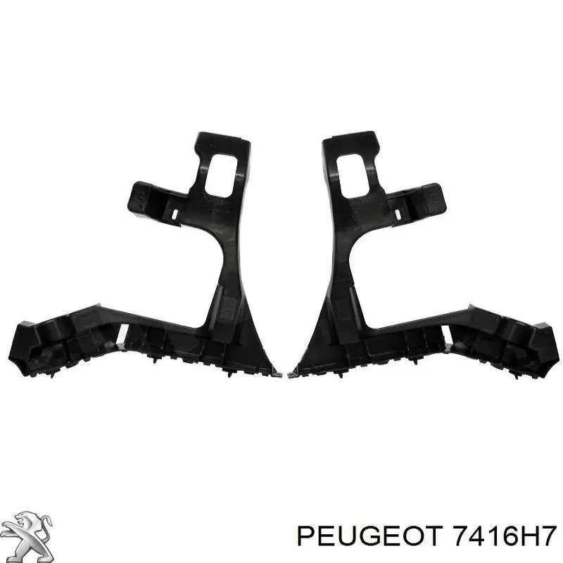 Kit de soportes/fijaciones del parachoques trasero Peugeot/Citroen 7416H7 precio, desde 67,61 EUR