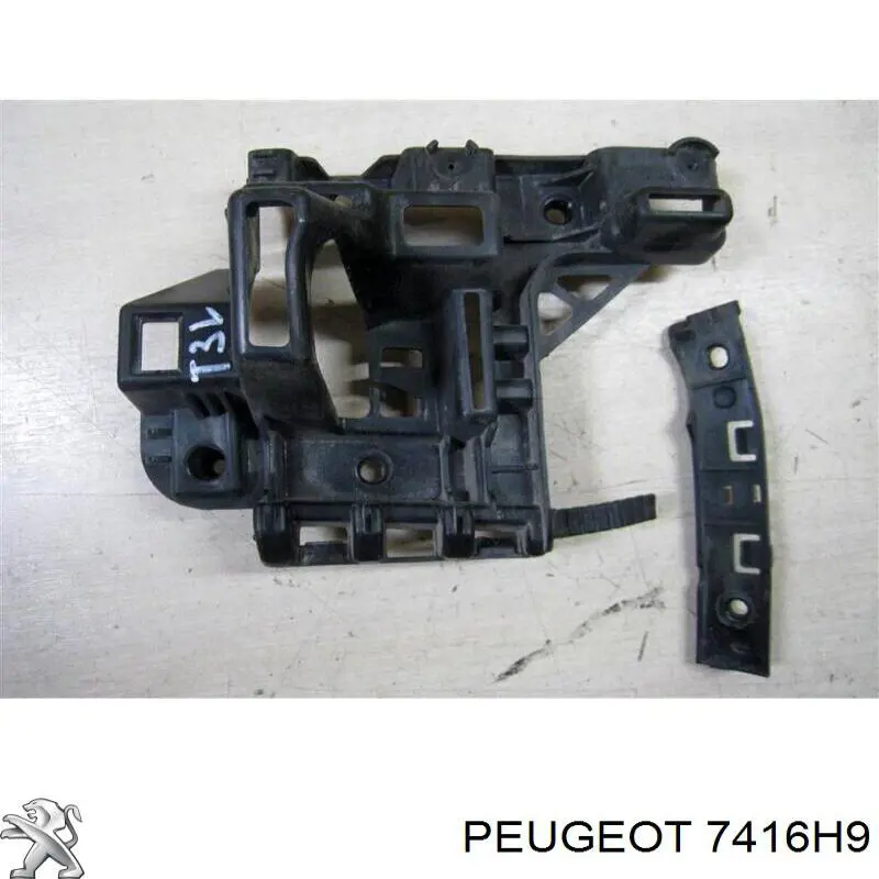 7416H9 Peugeot/Citroen soporte de parachoques trasero