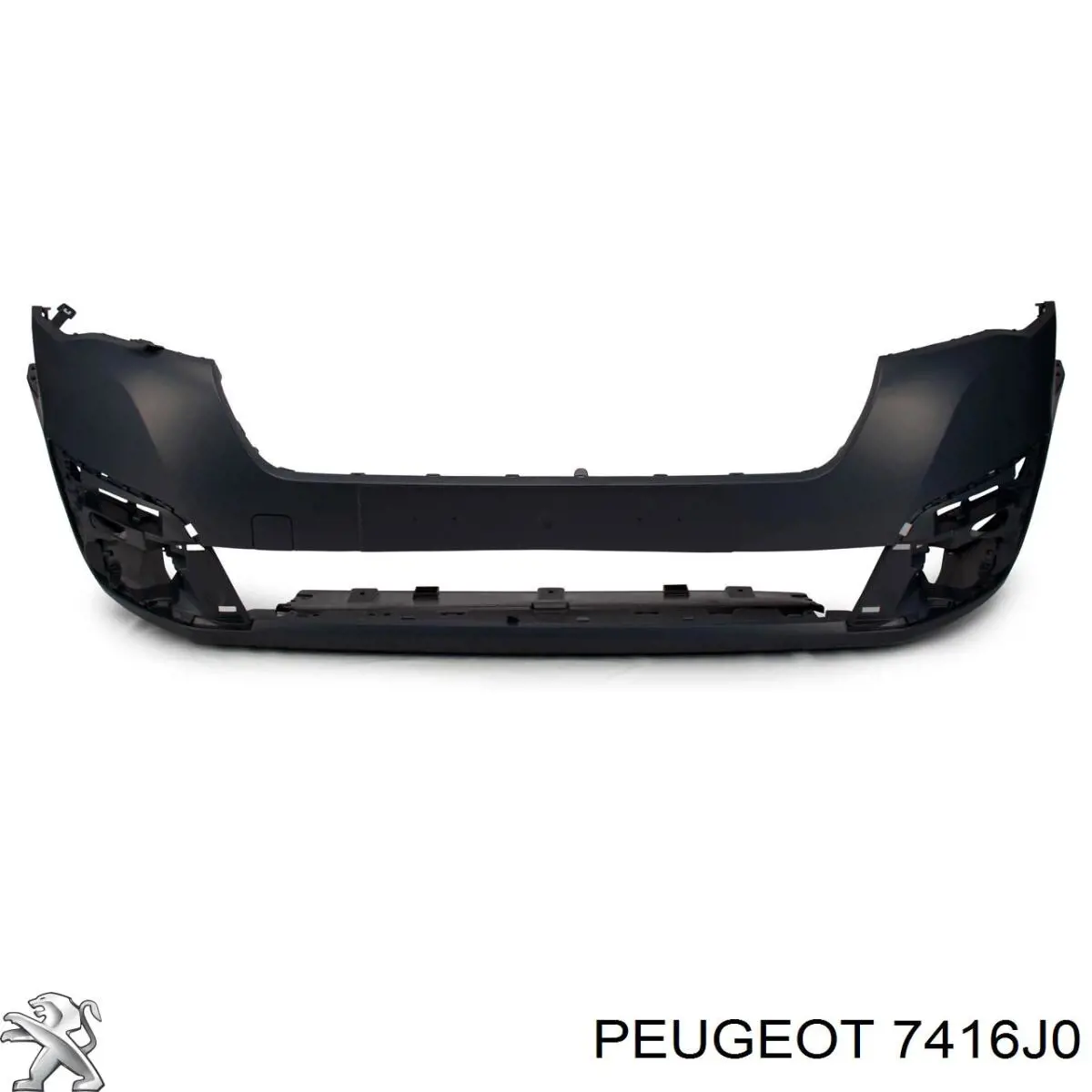 00007416J0 Peugeot/Citroen soporte de parachoques trasero