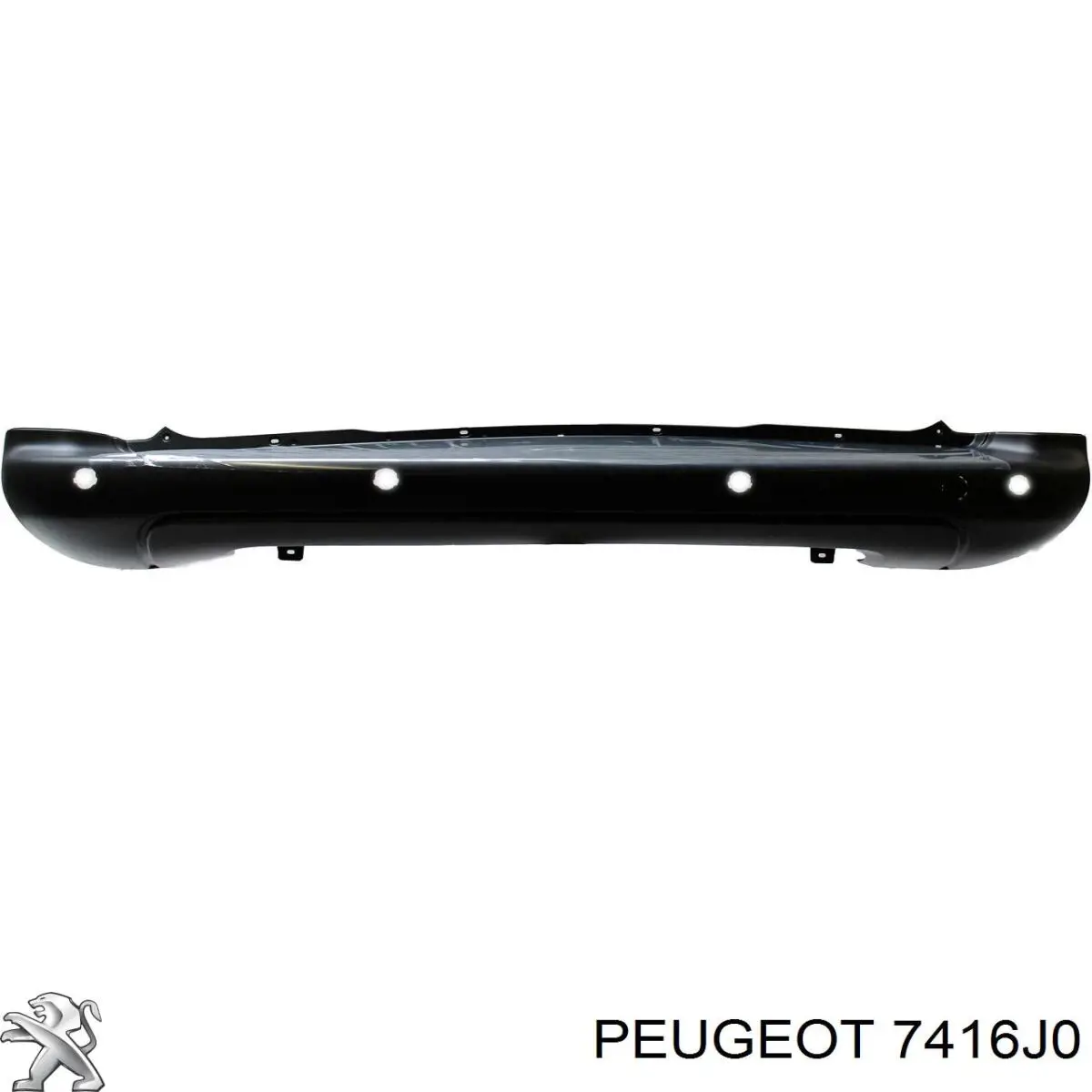 Comprar 1680024680 Peugeot/Citroen Kit de soportes/fijaciones del parachoques trasero