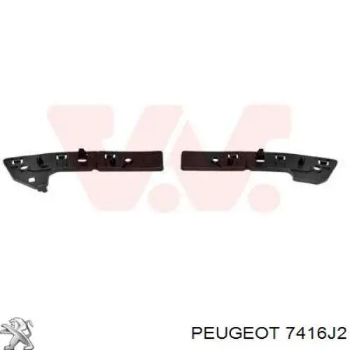 Kit de soportes/fijaciones del parachoques delantero Peugeot/Citroen 7416J2 precio, desde 12,69 EUR