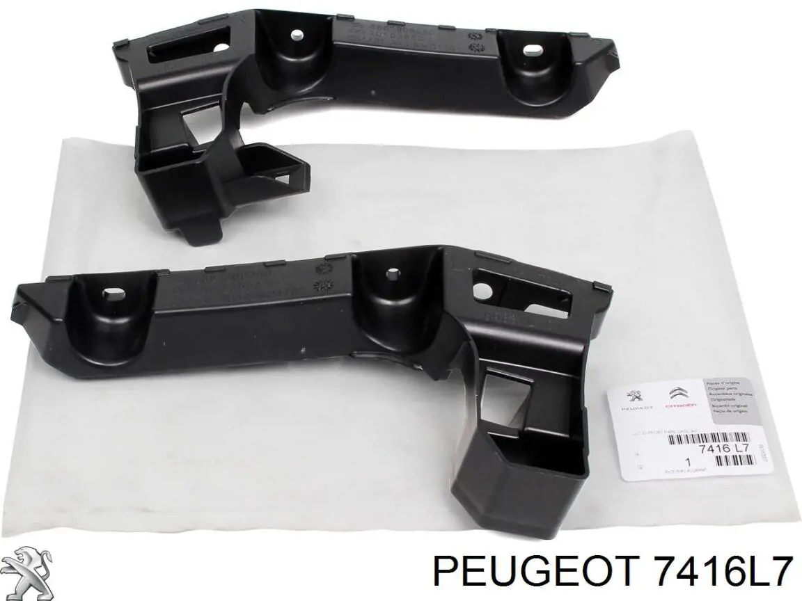 Comprar 7416L7 Peugeot/Citroen Kit de soportes/fijaciones del parachoques delantero