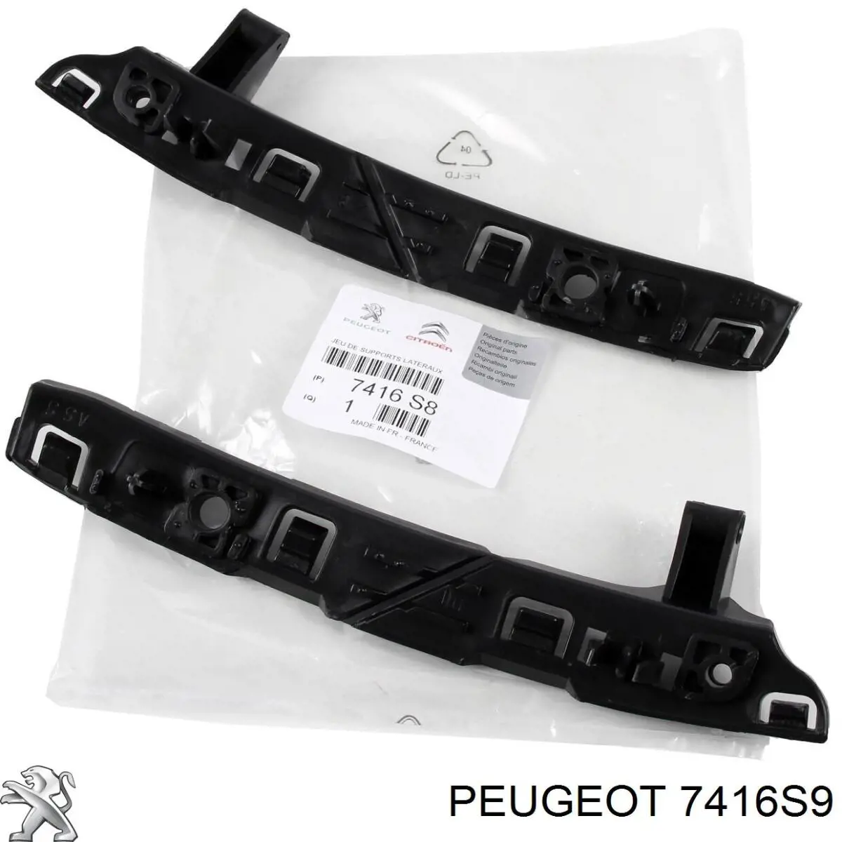 Kit de soportes/fijaciones del parachoques delantero Peugeot/Citroen 7416S9 precio, desde 22,60 EUR