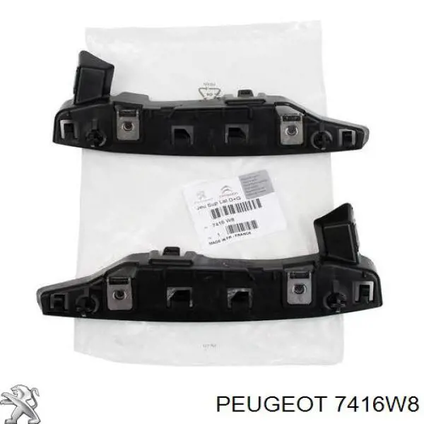 Kit de soportes/fijaciones del parachoques delantero Peugeot/Citroen 7416W8 precio, desde 17,48 EUR