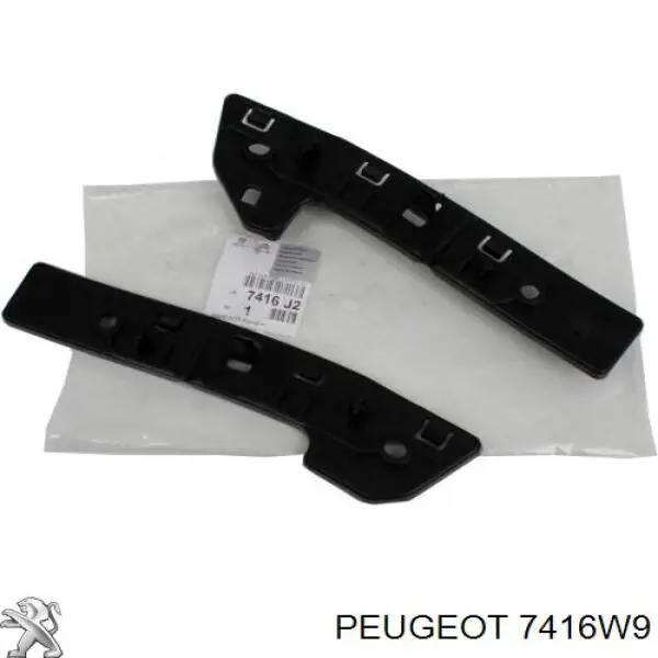 Soporte central del parachoques delantero Peugeot/Citroen 7416W9 precio, desde 68,06 EUR