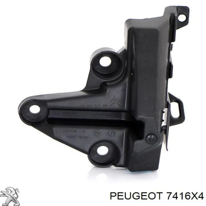 7416X4 Peugeot/Citroen soporte de parachoques trasero