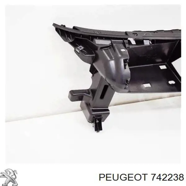 742238 Peugeot/Citroen refuerzo parachoque delantero