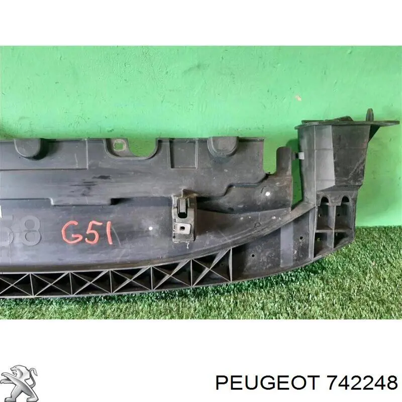 Comprar 742248 Peugeot/Citroen Absorbedor del parachoques delantero
