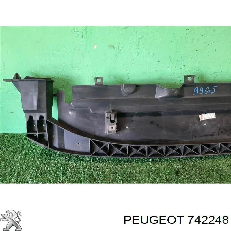 742248 Peugeot/Citroen absorbente parachoques delantero