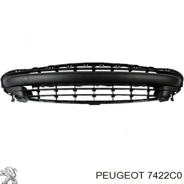 Comprar 7422C0 Peugeot/Citroen Rejilla superior del parachoques delantero