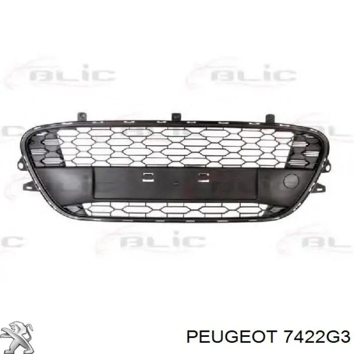 Comprar 7422G3 Peugeot/Citroen Rejilla del parachoques delantero