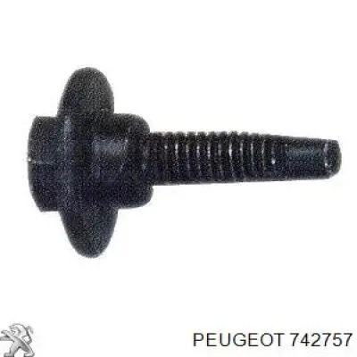 742757 Peugeot/Citroen perno de fijación de un parachoques trasero